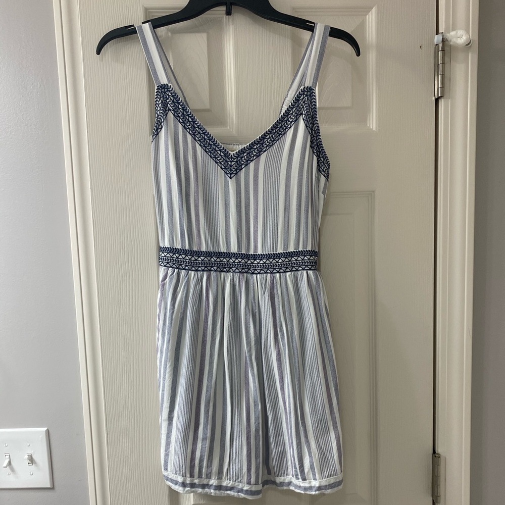 Striped romper